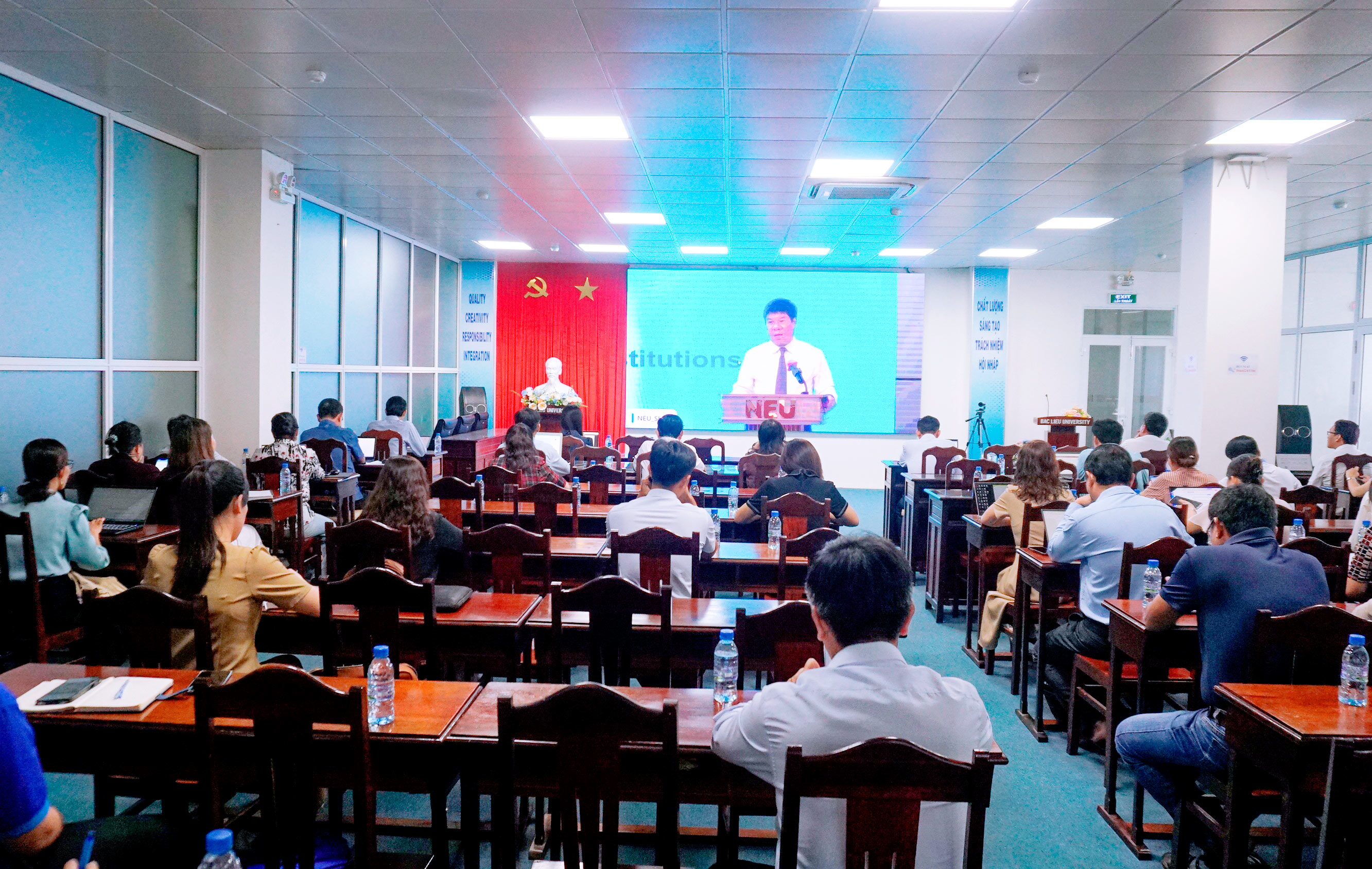 Trường Đại học Bạc Liêu tham dự Hội nghị tập huấn triển khai Thông tư 20/2026/TT-BGDĐT